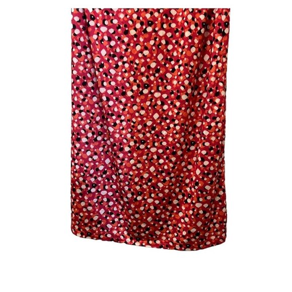 West Loop Size M Long Dress Multi Dot Mix Print Color Sun Dress, New - Picture 6 of 6